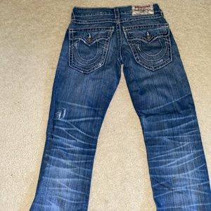 Tru religion jeans, size 28 waist 30 length